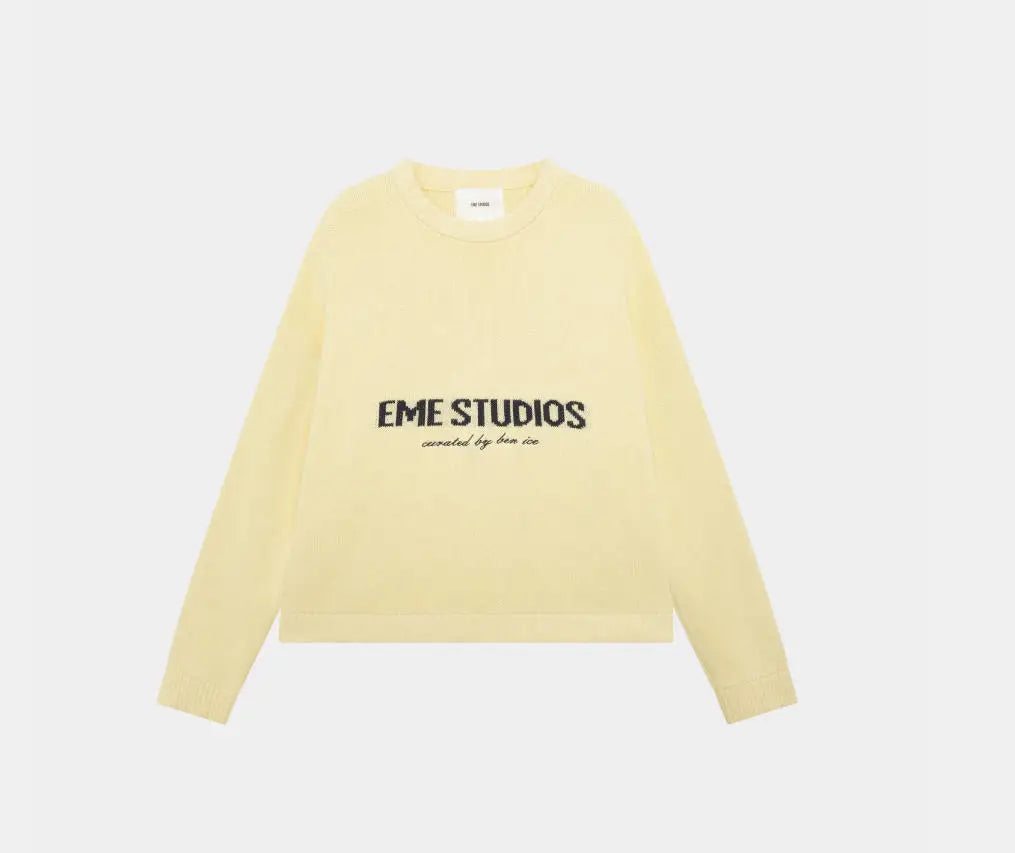 2025 Autumn and Winter Trendy Brand High Street Casual Warm Sweater Men American Retro Harajuku Pullover Long Sleeve Tops Women